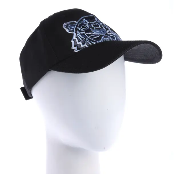 Cap, in Schwarz, Baumwolle, Kenzo