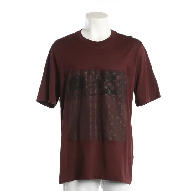 T-Shirt, in Bordeaux, Cotton, Louis Vuitton