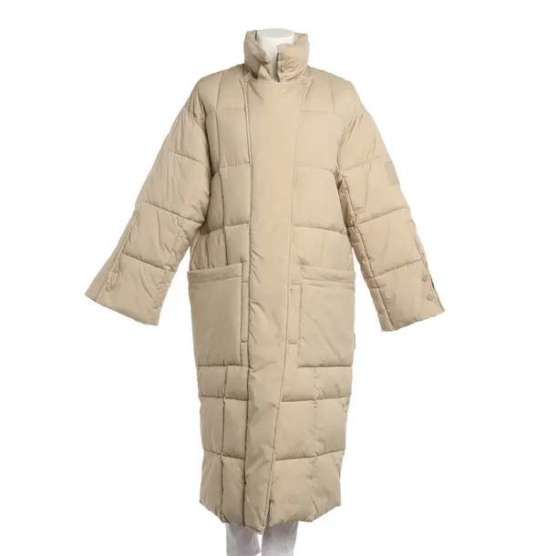 Winter Jacket, in Light Brown, Polyimide, Closed