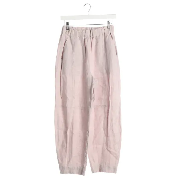 Pantaloni, in Rosa chiaro, Canapa, Ganni