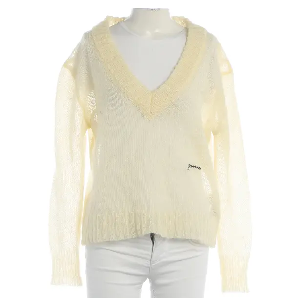Jumper, in Cream, Polyamide, Ganni