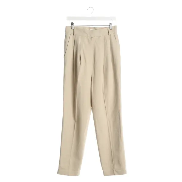 Hose, in Beige, Leinen, Frankie Shop