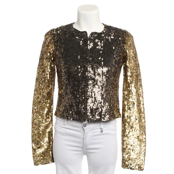 Blazer, in Gold, Polyester, Patrizia Pepe