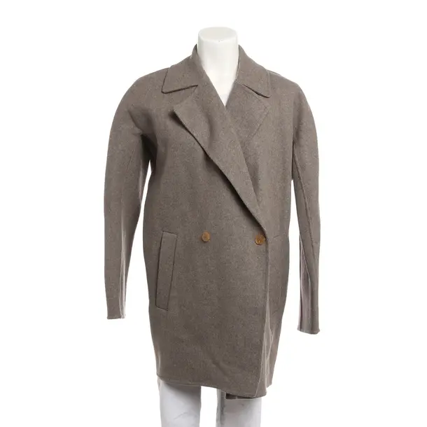 Giacca mezza stagione, in Marrone, Lana, Chiuso