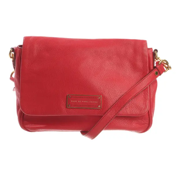 Shoulder Bag, in Red, Leather, Marc Jacobs