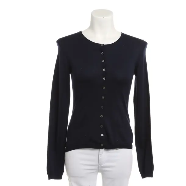 Cardigan, in Navy, Wool, Van Laack