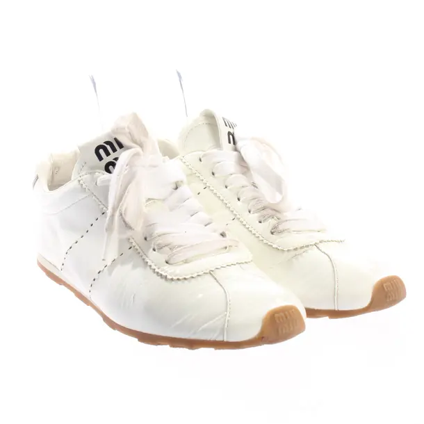 Sneaker, in Weiß, Miu Miu