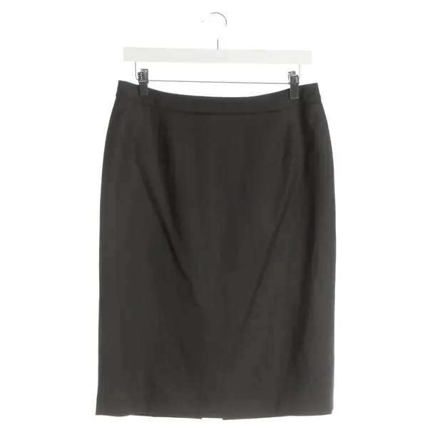 Skirt, in Gray, Wool, Windsor