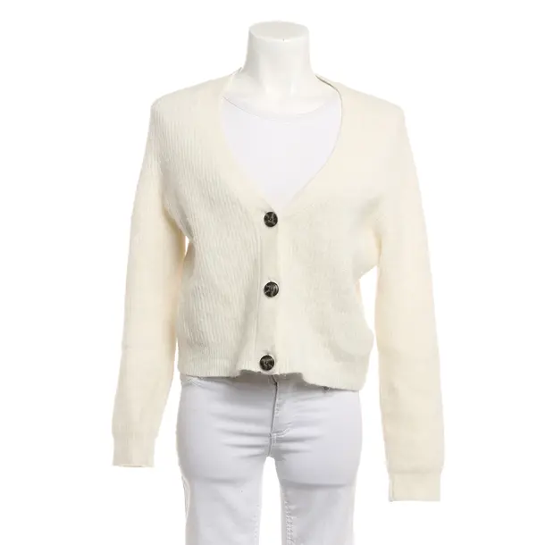 Cardigan, in Beige, Lana, Ganni