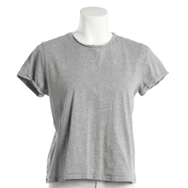 Shirt, in Grau, Baumwolle, Closed