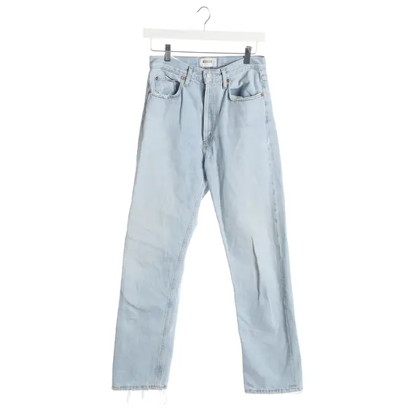 Jeans Straight Fit, in Blau, Baumwolle, Agolde