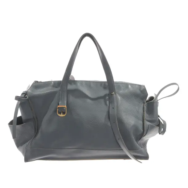 Handtasche, in Blau, Leder, Golden Goose