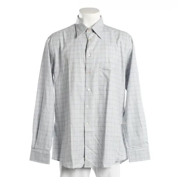 Shirt, in Light Blue, Cotton, Zegna