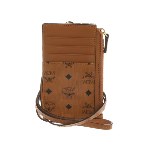 Card Holder, in Brown, Leather, MCM