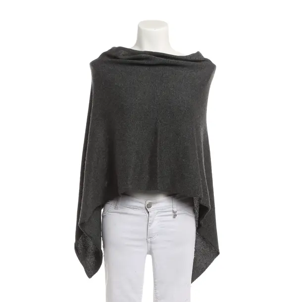 Poncho, in Grau, Baumwolle, Marc O'Polo