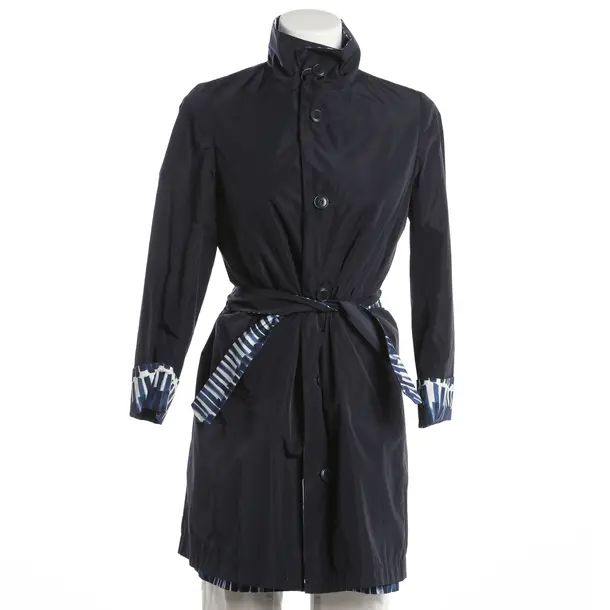 Reversible Coat, in Navy, Polyester, Max Mara