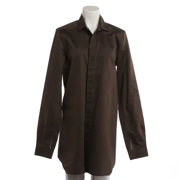 Tunic, in Brown, Cotton, Rick Owens
