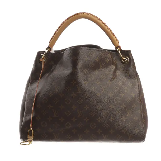 Schultertasche, in Braun, Canvas, Louis Vuitton