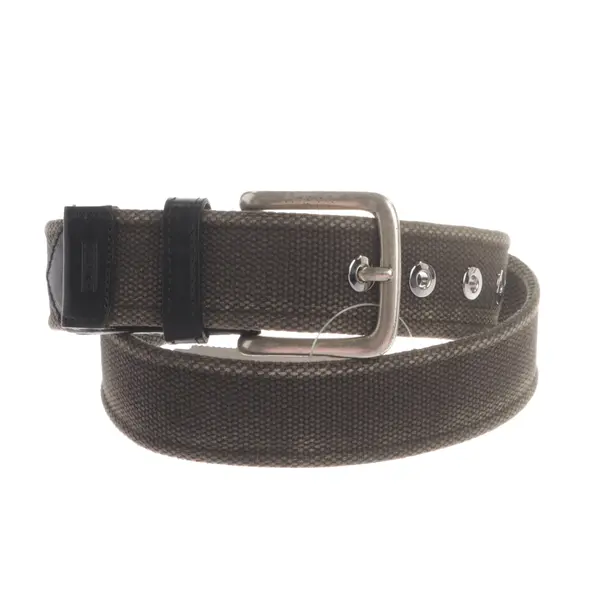 Belt, in Brown, Cotton, Closed