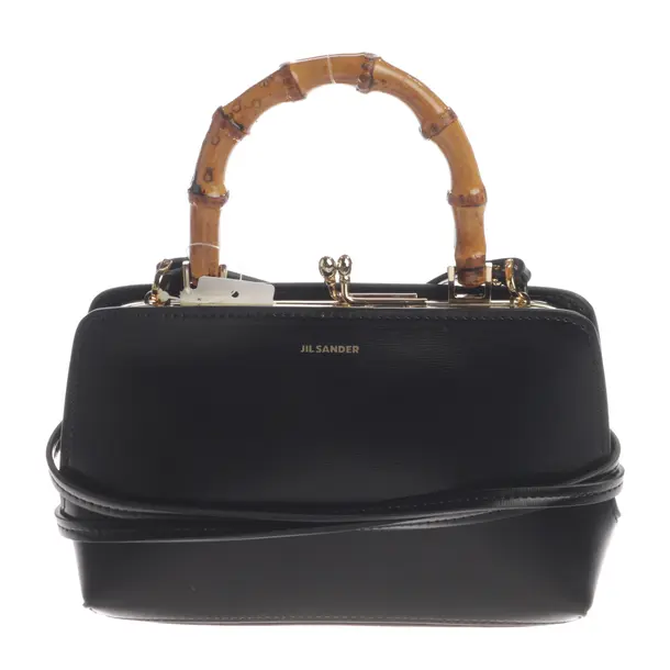Handtasche, in Schwarz, Leder, Jil Sander