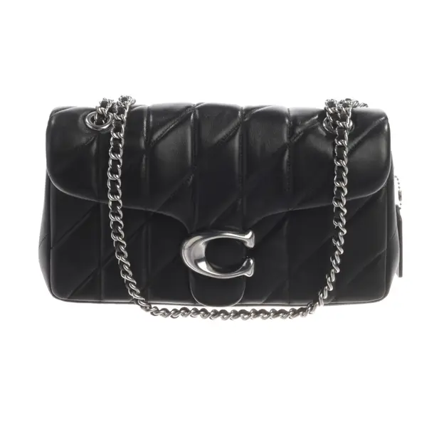 Shoulder Bag, in Black, Leather, Coach