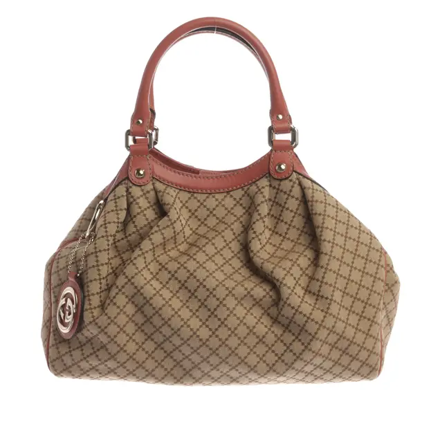 Borsetta, in Marrone chiaro, Cotone, Gucci