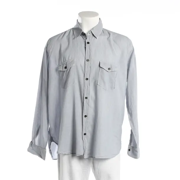 Longsleeve, in Blau, Baumwolle, Saint Laurent