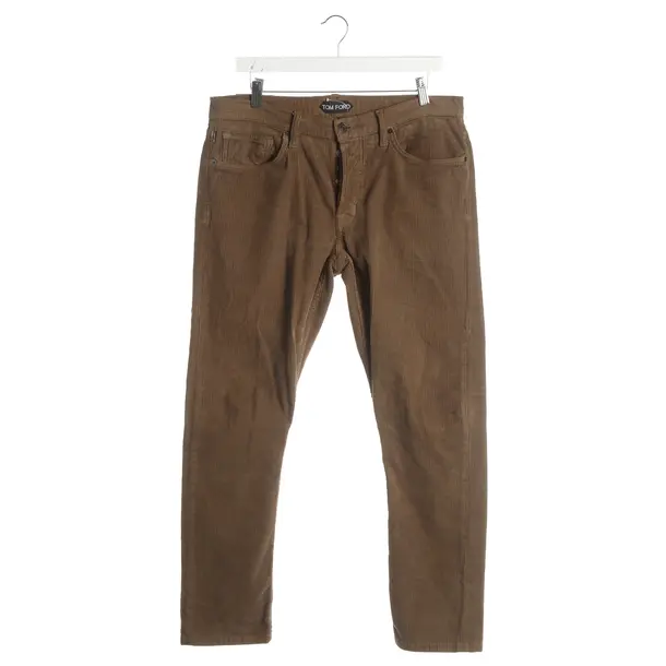 Pants, in Brown, Cotton, Tom Ford