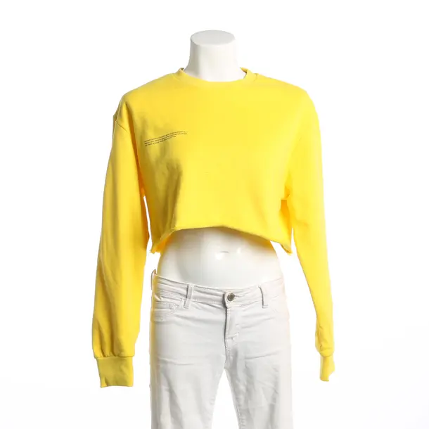 Sweatshirt, in Gelb, Baumwolle, Pangaia