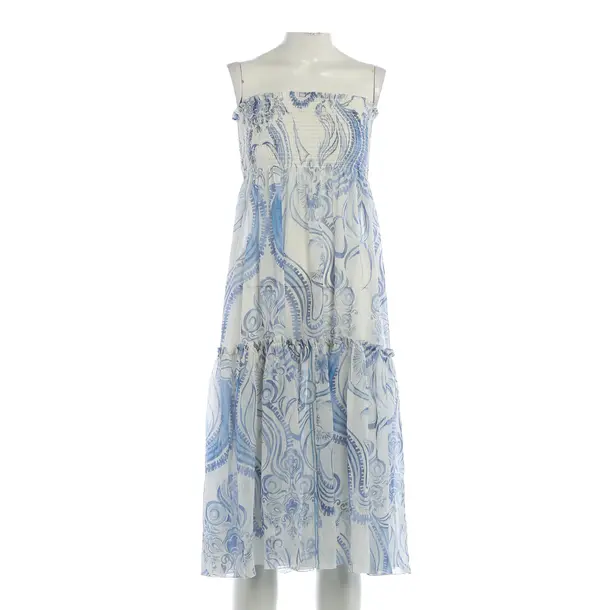 Kleid, in Blau, Seide, Emilio Pucci