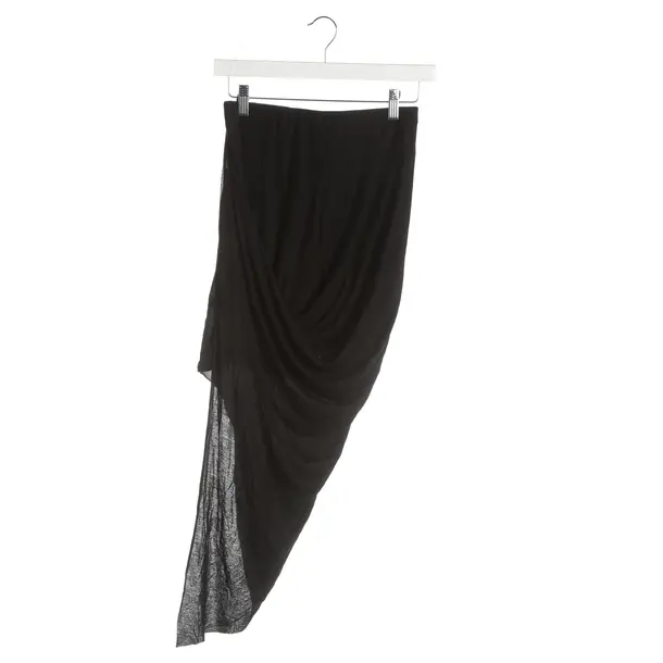Skirt, in Black, Viscose, Helmut Lang