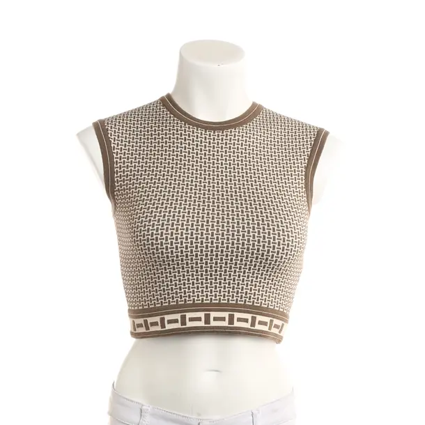 Top, in Brown, Wool, Hermès