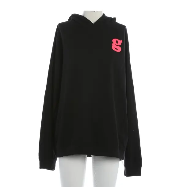Hoodie, in Schwarz, Baumwolle, Juvia