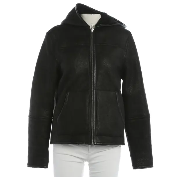 Lederjacke, in Schwarz, Leder, Alexander Wang