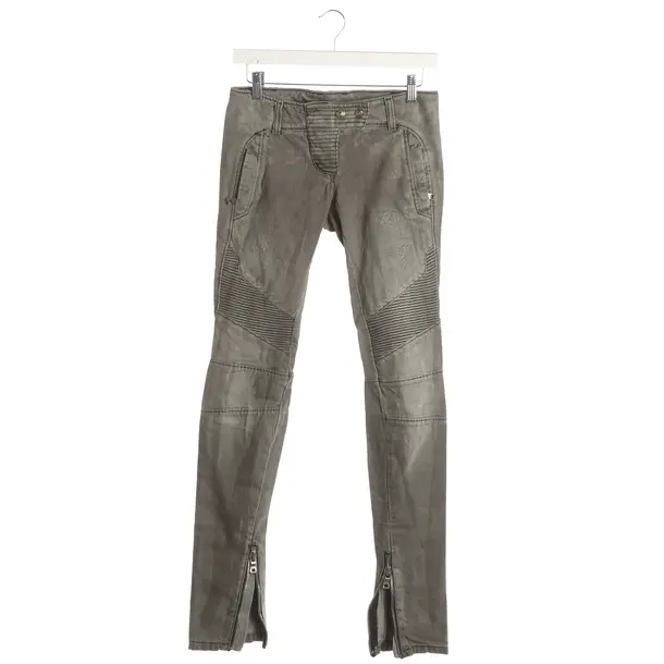 Jeans Slim Fit, in Grau, Baumwolle, Balmain