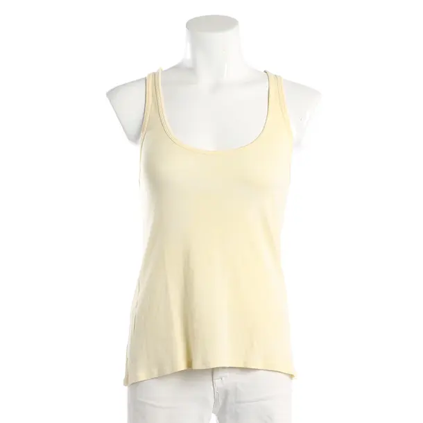 Top, in Yellow, Cotton, Balmain