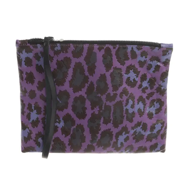 Pochette, in Mehrfarbig, Leder, Christopher Kane