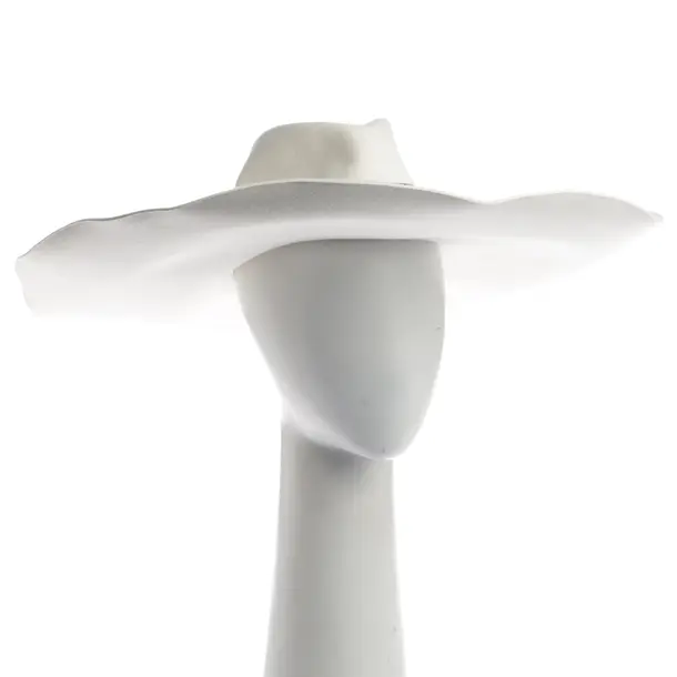 Hut, in Weiß, Wolle, Balmain