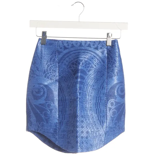 Skirt, in Blue, Polyamide, Balmain