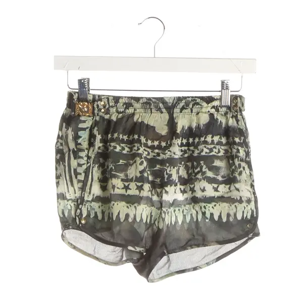 Shorts, in Hellgrün, Seide, Balmain