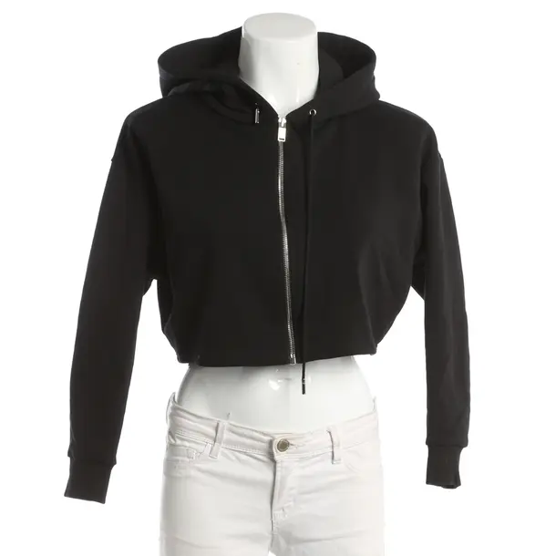 Zip-up Hoodie, in Black, Cotton, Saint Laurent