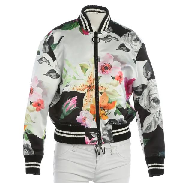 Übergangsjacke, in Mehrfarbig, Polyester, Off-White