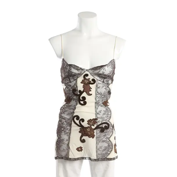 Top, in Cream, Seide, Dolce & Gabbana