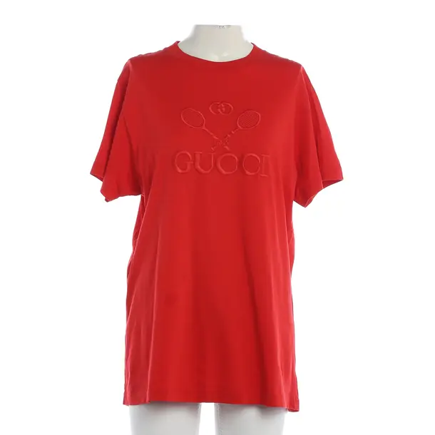 Shirt, in Rot, Baumwolle, Gucci