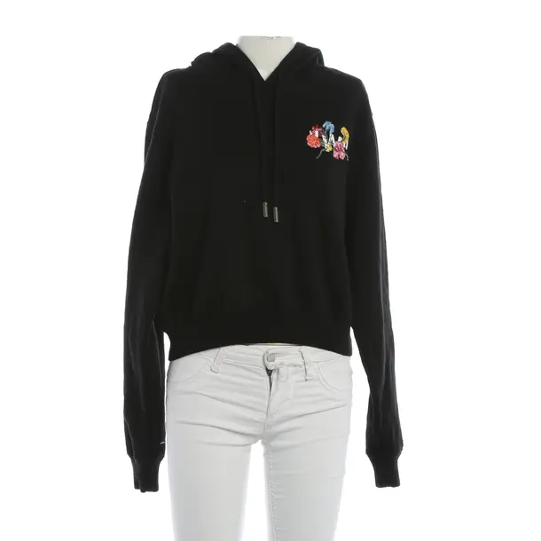 Hoodie, in Schwarz, Baumwolle, Off-White