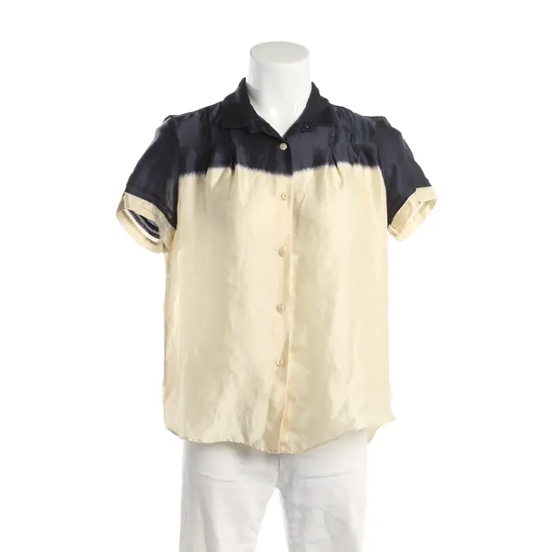 Blouse, in Cream, Silk, Dries van Noten