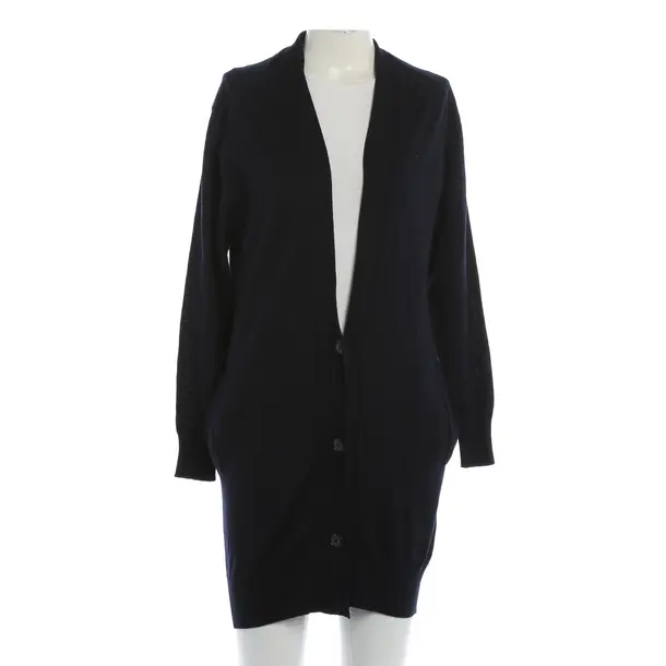 Strickjacke, in Navy, Wolle, Versace