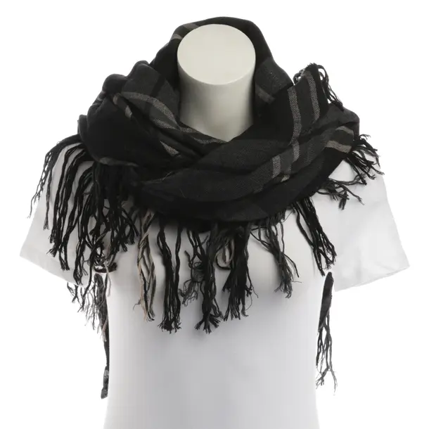 Schal, in Schwarz, Wolle, Balmain