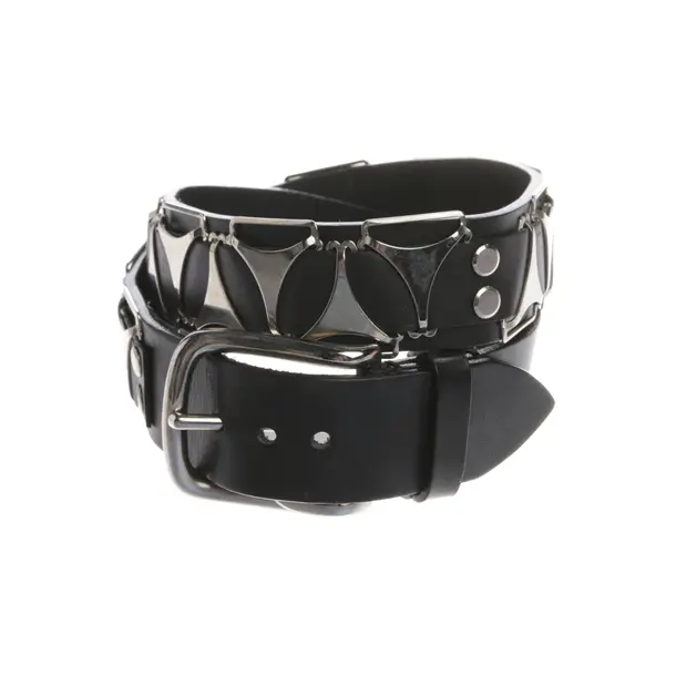 Gürtel, in Schwarz, Leder, Balmain