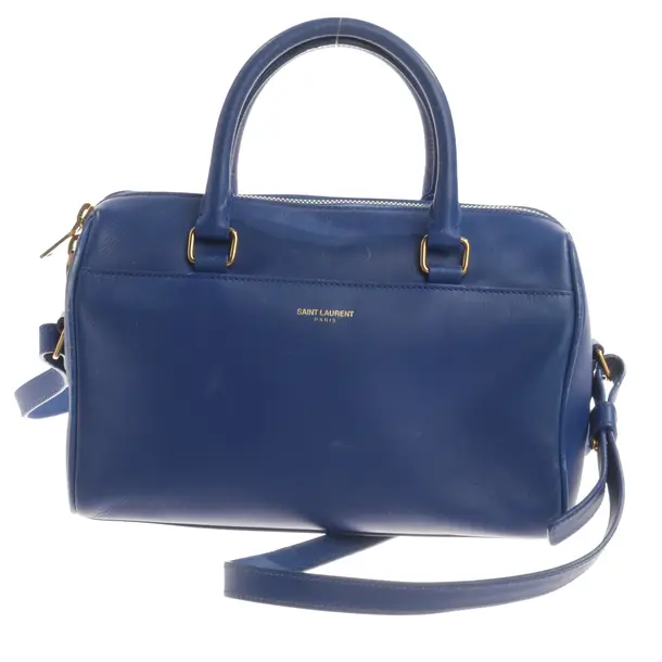 Handtasche, in Blau, Leder, Saint Laurent